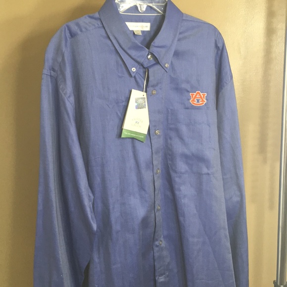 NWT Auburn University Cutter & Buck LS - Picture 4 of 9